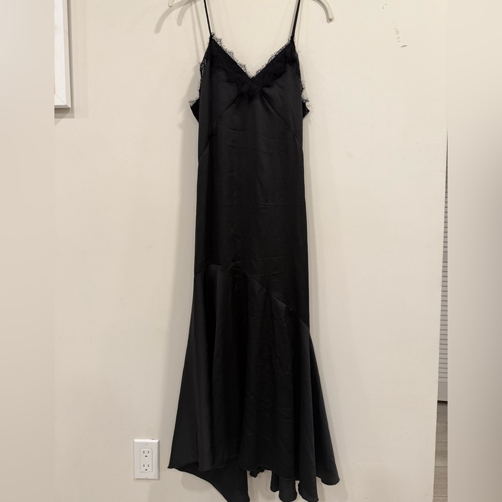 Boohoo Elegant Black Maxi Dress